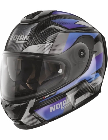 Nolan X-903 Ultra Carbon Adventure Touring Casque de moto intégral irisé