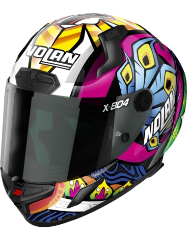 Nolan X-804 RS DAVIES 027 Casque moto intégral de tourisme multicolore