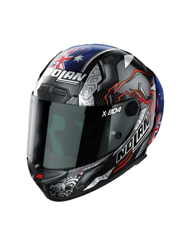 Nolan X-804 RS STONER 10TH ANNIVERS Casque de course moto intégral multicolore