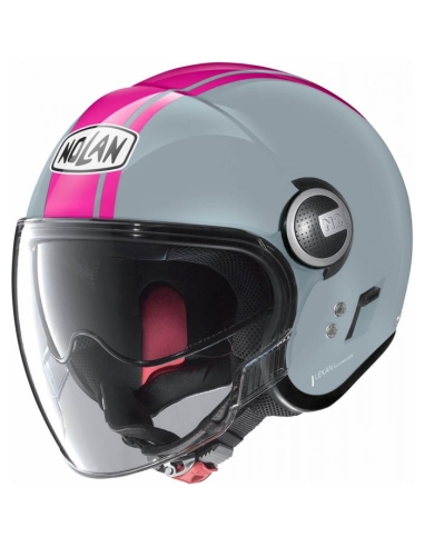 Nolan N21 VISOR 06 DOLCE VITA 119 Open Face Scooter Jet Helmet Fuchsia