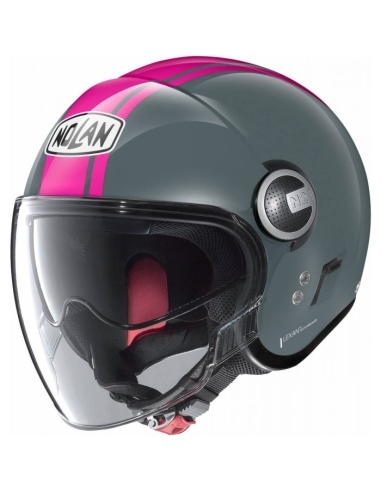 Casco moto jet Nolan N21 VISOR 06 DOLCE VITA 120 Urban Grigio ardesia