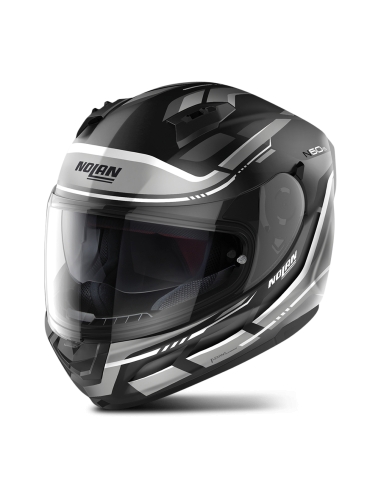 Casque de course moto intégral Nolan N60-6 Lancer 061 noir gris