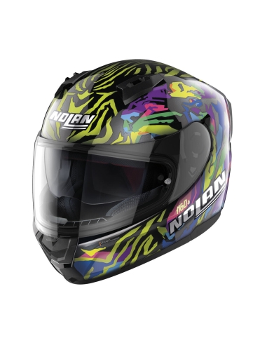 Nolan N60-6 RITUAL 066 Integral-Motorradhelm, Metall, Schwarz