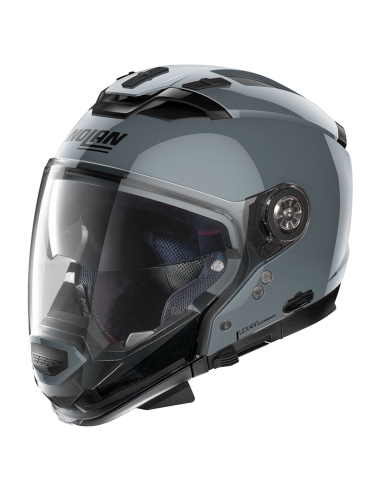 Nolan N70-2 GT 06 Classic N-Com 008 Klappbarer modularer Motorrad-Tourenhelm Grau