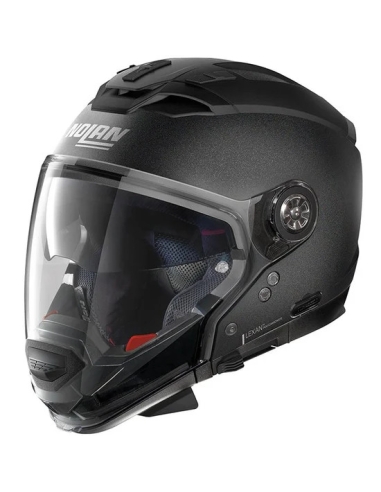 Nolan N70-2 GT 06 Special N-com schwarzer Graphit-Sportmotorradhelm