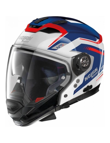 Nolan N70-2 GT 06 switchback white blue red crossover adventure motorbike helmet