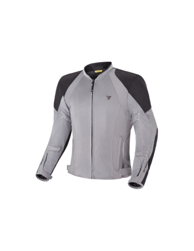 Chaqueta textil SHIMA Jet impermeable para moto Urnam verano gris