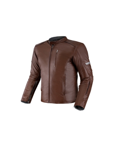 SHIMA Hunter+ 2.0 Urban Vintage Verano Chaqueta Textil de Cuero para Moto Marrón