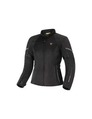 SHIMA Jet Lady Veste de moto en maille imperméable textile urbain d'été gris