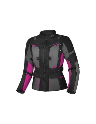 Chaqueta de moto SHIMA hero 2.0 Lady Rosa textil Adventure Touring