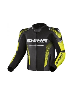 Giacca da moto Adventure Touring da uomo SHIMA hero 2.0 in tessuto nero