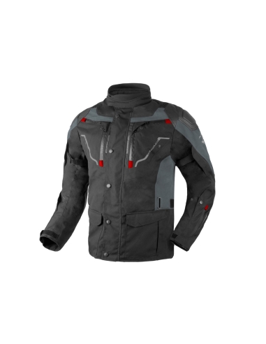 Bela Nordic 4 Giacca Moto Touring - Nero/Grigio/Rosso