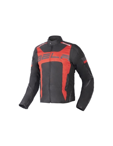 Bela Clutch Man Motorradjacke Schwarz/Rot