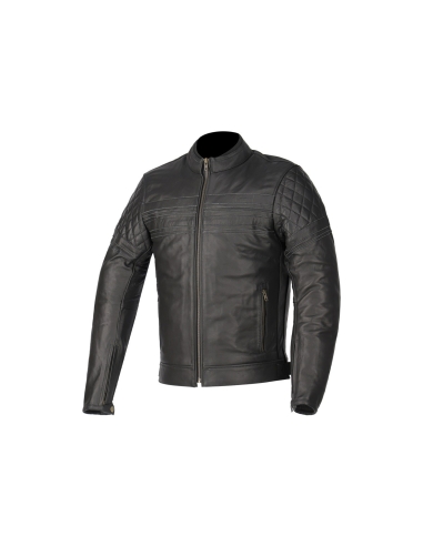 BELA - CHAQUETA PIEL MERLIN NEGRO