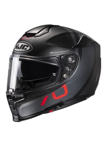 HJC RPHA 70 MC1SF Integral-Motorrad-Rennhelm, Schwarz