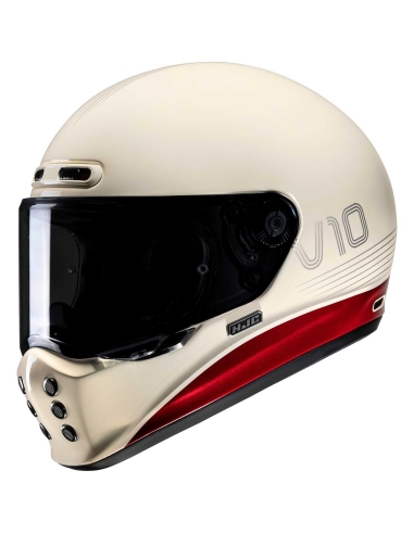 HJC- V10 TAMI MC1 Casque de course de moto intégral