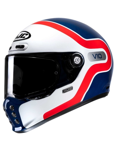 Casco integrale da moto da corsa HJC V10 GRAPE MC21