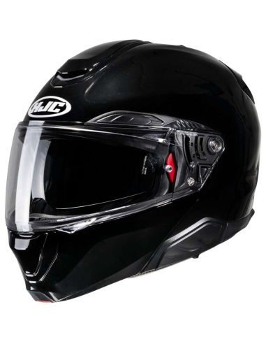 Casco da strada modulare per moto HJC RPHA 91 nero metallizzato