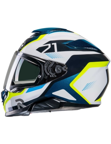 RPHA 71 HJC HAPEL MC21 CASCO INTEGRALE IN FIBRA CON VISIERINO SOLE -  Motorrace