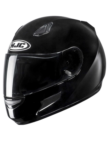 HJC-CLSP Casque intégral de course de moto noir brillant