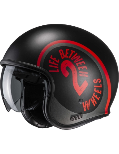 HJC V30 HARVEY MC1SF Casque ouvert de moto opaque pour équitation urbaine