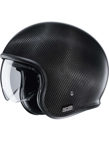 HJC V30 Carbon Jet Carbon Scooter Casque d'équitation de moto