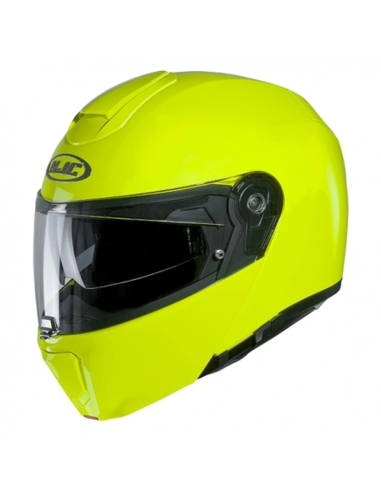 Casque intégral de course de moto HJC RPHA 90S Vert Fluo Vert