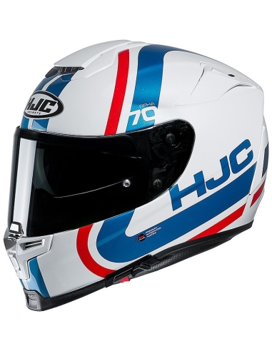 Casco integrale HJC RPHA 70 Gaon MC 21 per moto Sports Touring bianco blu