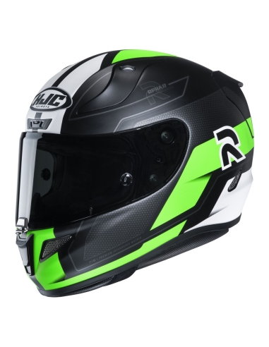 CASQUE HJC RPHA 11 PRO FESK MC4SF VERT GRIS