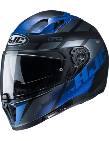 Hjc C70 REDEN MC2SF Casque intégral de moto de sport noir bleu