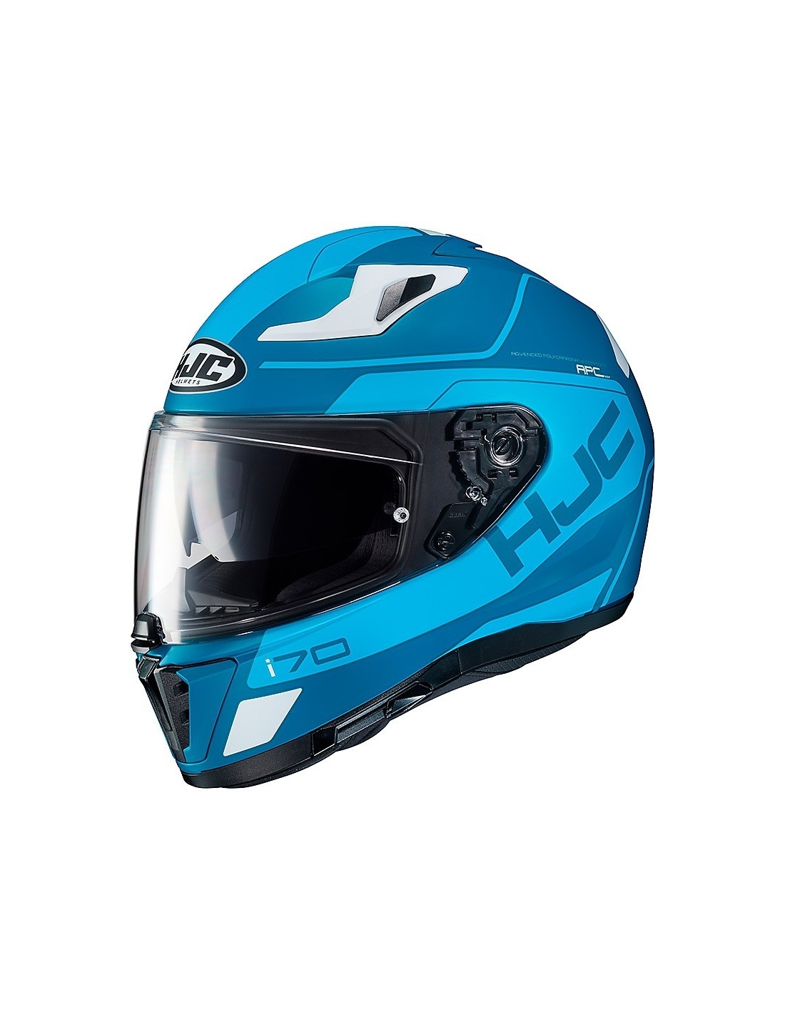 Casco integrale da moto sportivo da turismo HJC I70 KARON MC2SF doppia  visiera