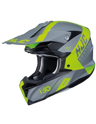 HJC i50 BORRADO MC4HSF Cross Enduro deportes carreras motocicleta cara completa casco todoterreno