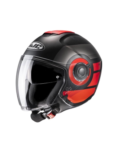 Casco Jet HJC i40 SPINA MC1SF scooter urbano de cara abierta