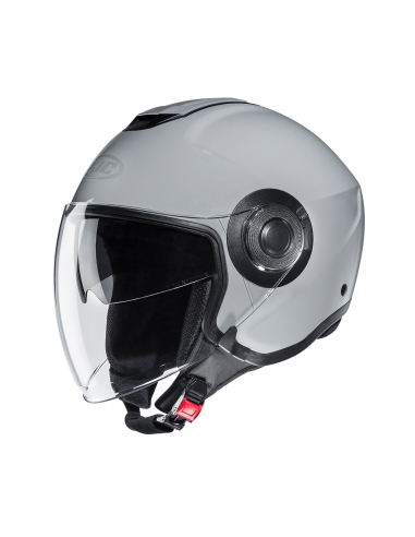 HJC i40 Polycarbonat Motorrad-Jethelm mit offenem Gesicht, Narda Grey