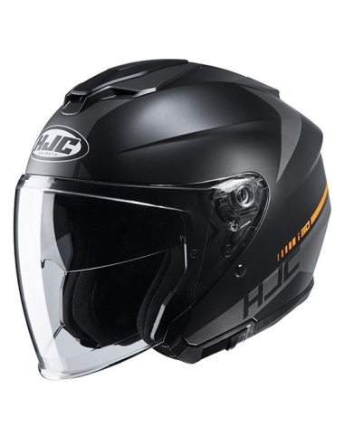 Casco moto Jet doppia visiera HJC i30 BARAS MC5SF Jet aperto