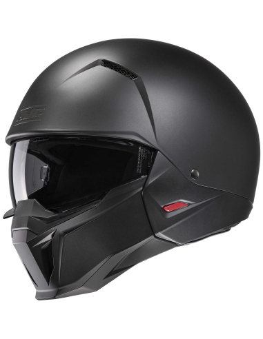 Hjc i20 UNI Motorcycle Riding Open Face Jet Helmet Matt Black