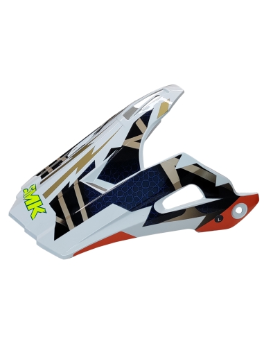 SMK Allterra FULMINEGL174 Casco Off Road MOTO Multicolor