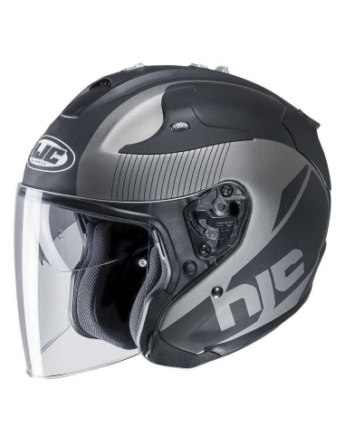 Casque ouvert de moto HJC Fiber FG-Jet ACADIA MC5F