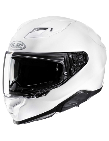 Casco integrale moto sportivo da turismo HJC F71 bianco perla