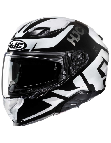 HJC F71 BARD MC5 Integral-Motorrad-Sporttourenhelm Schwarz Weiß