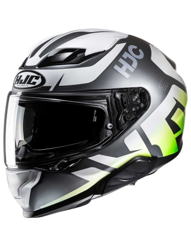 HJC F71 BARD MC4HSF Motocicleta Sports Touring Capacete Integral Matt Preto Verde