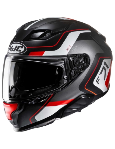 Casco Moto Sports Touring HJC F71 ARCAN MC1SF gris naranja azul claro