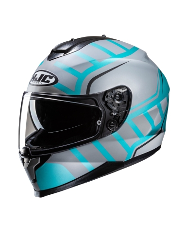 HJC C70N Holt MC4H Casque intégral de moto de route vert