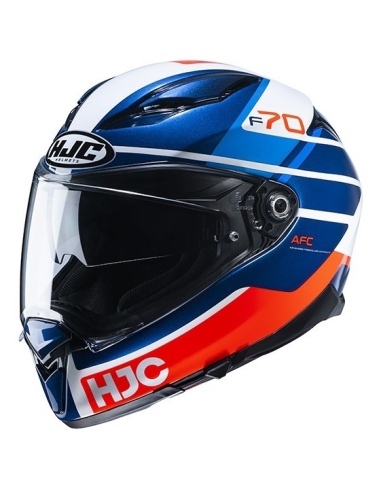 HJC F70 Tino MC21 Casco integral de moto deportivo naranja