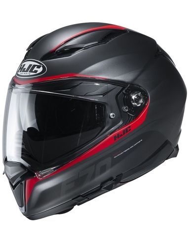 HJC i71 Samos MC1SF Casco Integral de Moto Touring Rojo Mate