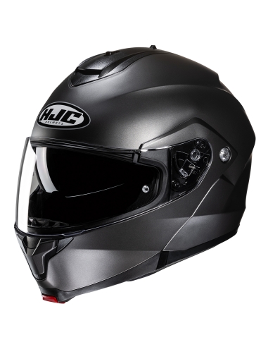 HJC C91N Casque de moto modulable semi plat en titane pour le tourisme