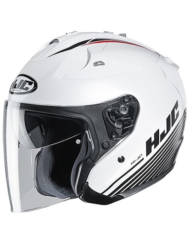 HJC Fibra de Vidrio Paton MC10 Uni Moto Montar CASCO Jet CARA ABIERTA