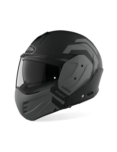 Casco Moto Airoh MATHISSE Illusion - Antracite Opaco - Offerta