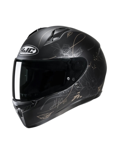 hjc c10 epik mc9sf casque intégral de course de moto doré