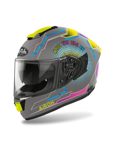 AIROH ST.501 Casco de moto deportivo integral amarillo mate